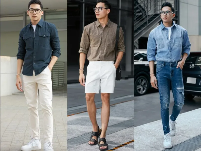 Phối áo sơ mi nam giúp nam giới trở nên lịch lãm, chỉn chu và tự tin hơn trong nhiều hoàn cảnh